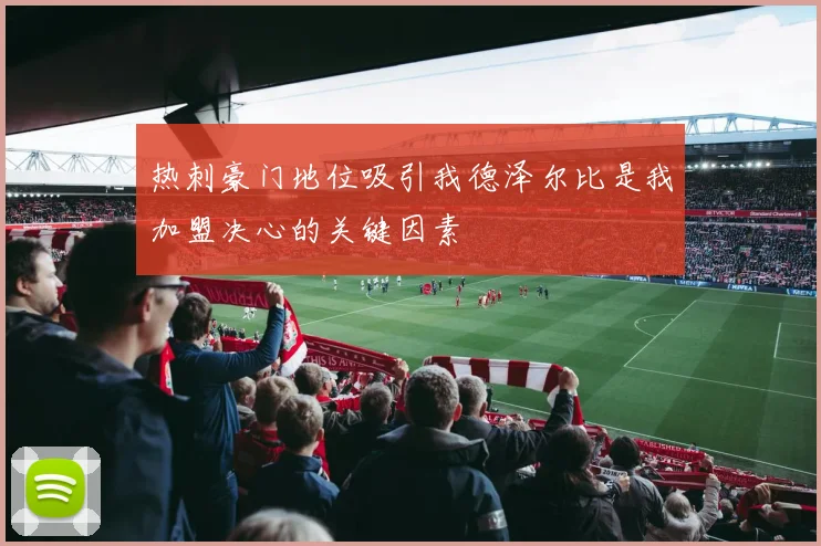 热刺豪门地位吸引我德泽尔比是我加盟决心的关键因素